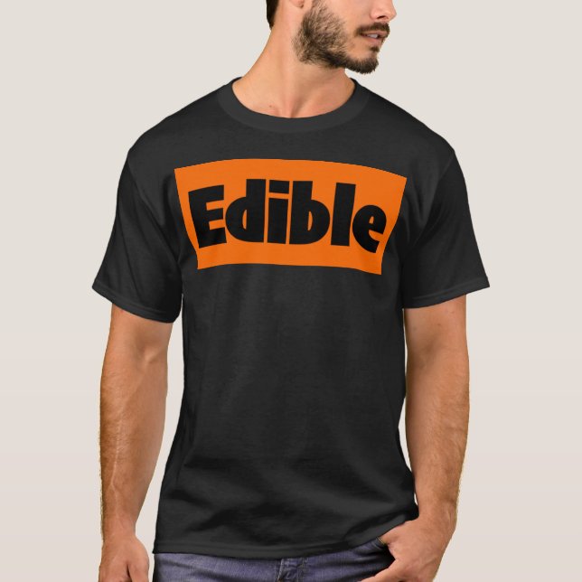 Edible Print Novelty T-Shirt (Front)