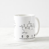 Edin peptide name mug (Front Right)