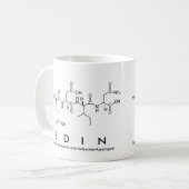 Edin peptide name mug (Front Left)
