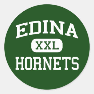 Edina - Hornets - High School - Edina Minnesota Classic Round Sticker