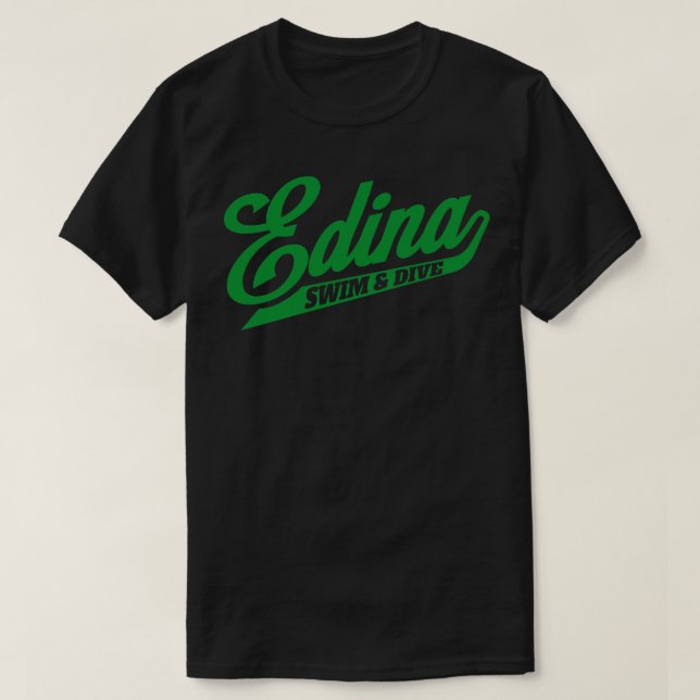 Edina Swim Dive Team 4 T-Shirt (Design Front)