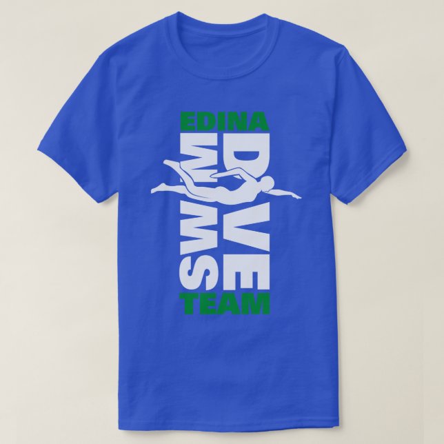 Edina Swim Dive Team LS T-Shirt (Design Front)