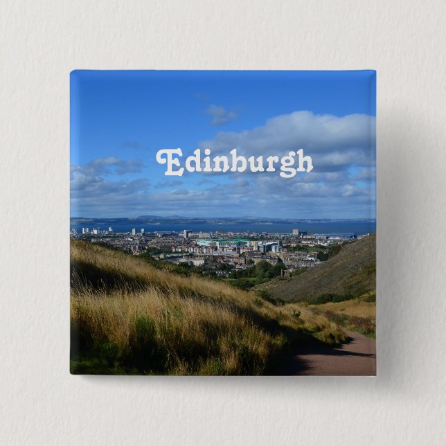Edinburgh 15 Cm Square Badge (Front)