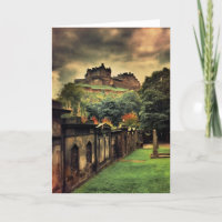 Edinburgh Castle - Antique Style