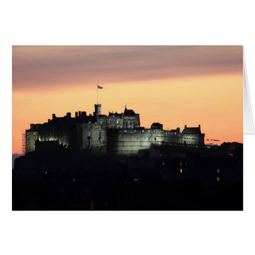 Image of Edinburgh Castle at Night