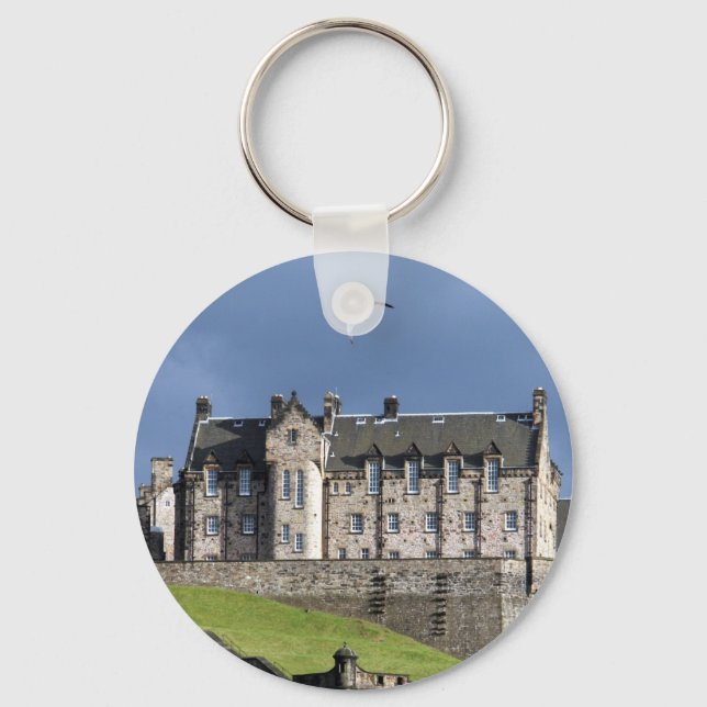 edinburgh castle bird key ring (Front)