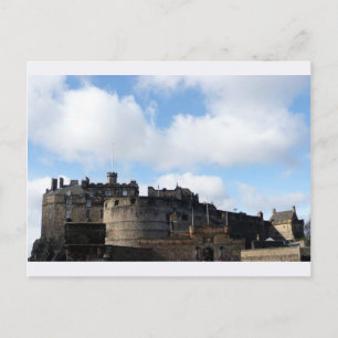 Edinburgh Castle in Scotland Postcard