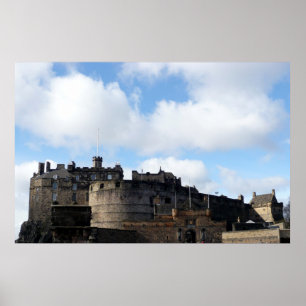 Edinburgh Castle in Scotland Poster