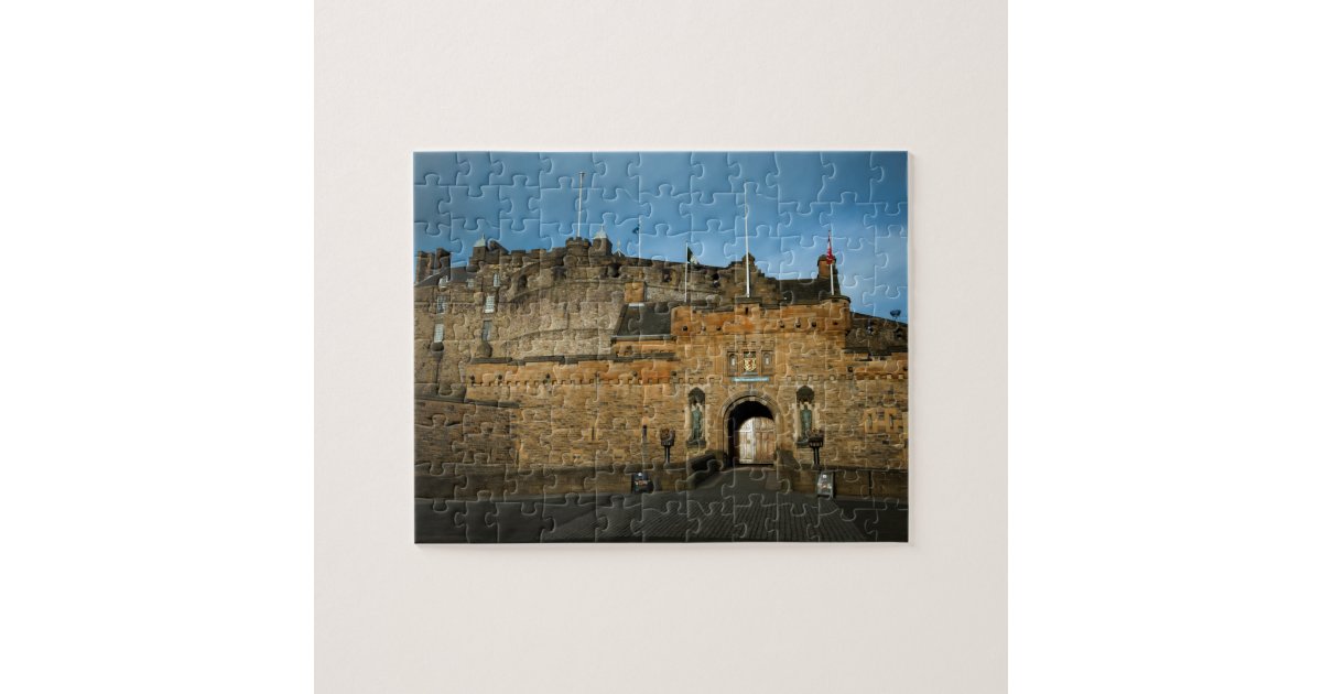 Edinburgh Castle Jigsaw Puzzle Zazzle