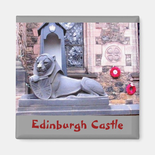 Edinburgh Castle Magnet (Front)