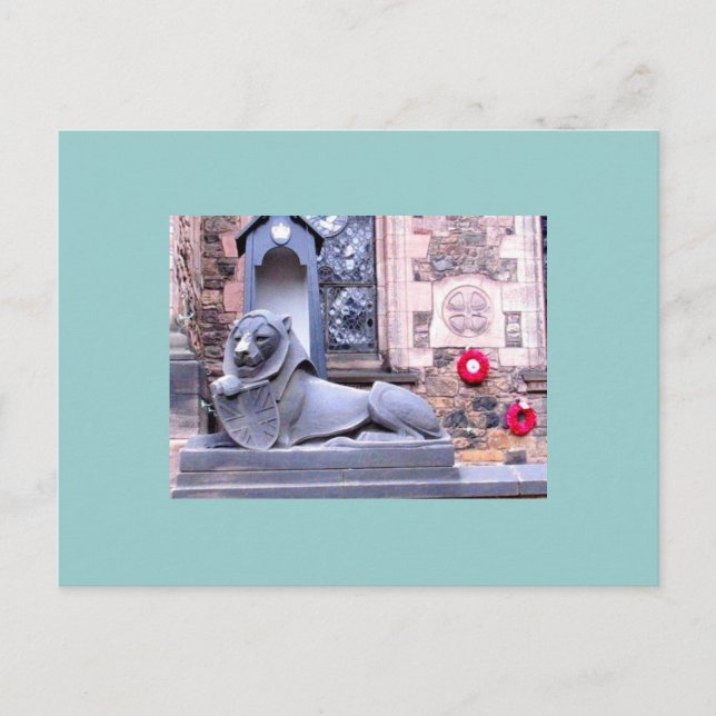 Edinburgh Castle Postcard (Front)