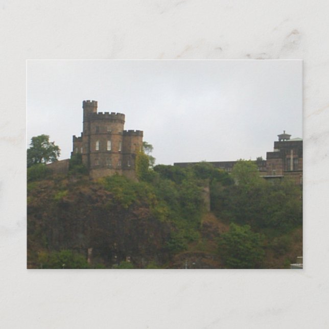 Edinburgh Castle Postcard (Front)