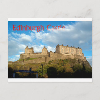 Edinburgh Castle Postcard