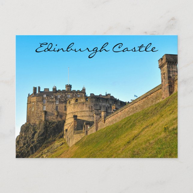 Edinburgh Castle Postcard (Front)