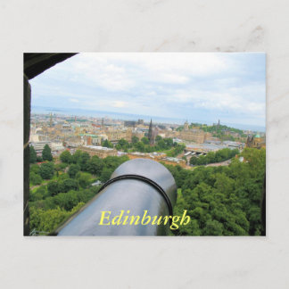 Edinburgh castle postcard