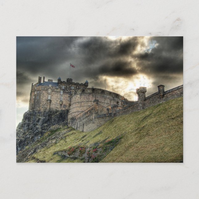 Edinburgh Castle Postcard (Front)