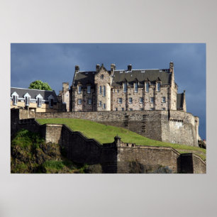 edinburgh castle poster