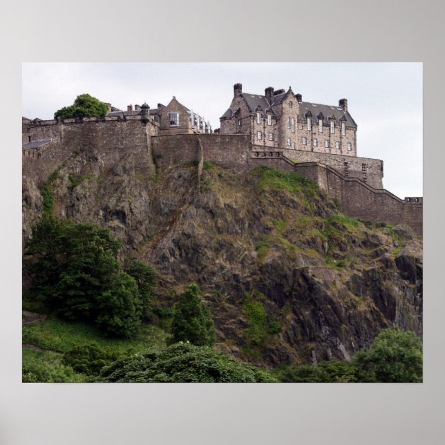 edinburgh castle rock poster (Front)