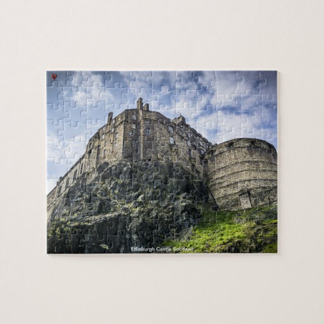 Edinburgh Castle Scotland Jigsaw Puzzle (Horizontal)