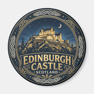 Edinburgh Castle Scotland Magnet