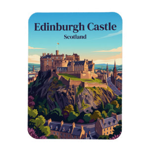 Edinburgh Castle Scotland Magnet
