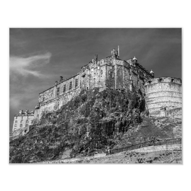 Edinburgh Castle, Scotland Photo Print (Front)