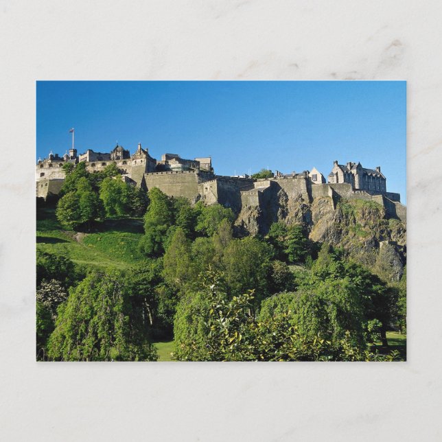 Edinburgh Castle, Scotland Postcard (Front)