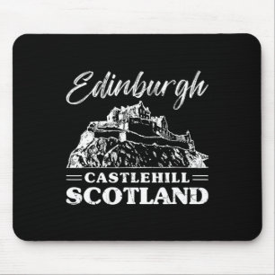 Edinburgh Castle Scotland Scottish Europe Vacation Mouse Mat