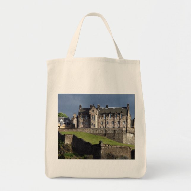 edinburgh castle tote bag (Front)