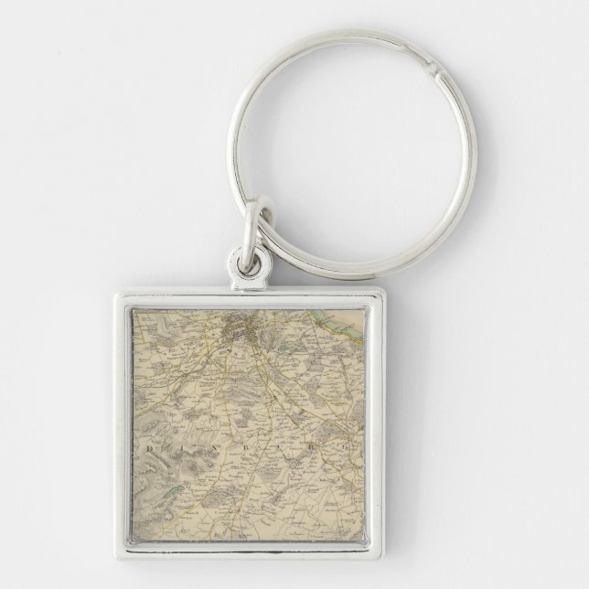 Edinburgh environments key ring (Front)