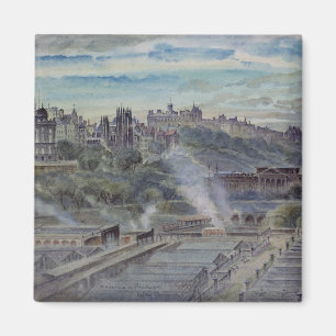 Edinburgh from near St. Anthony's Chapel Magnet