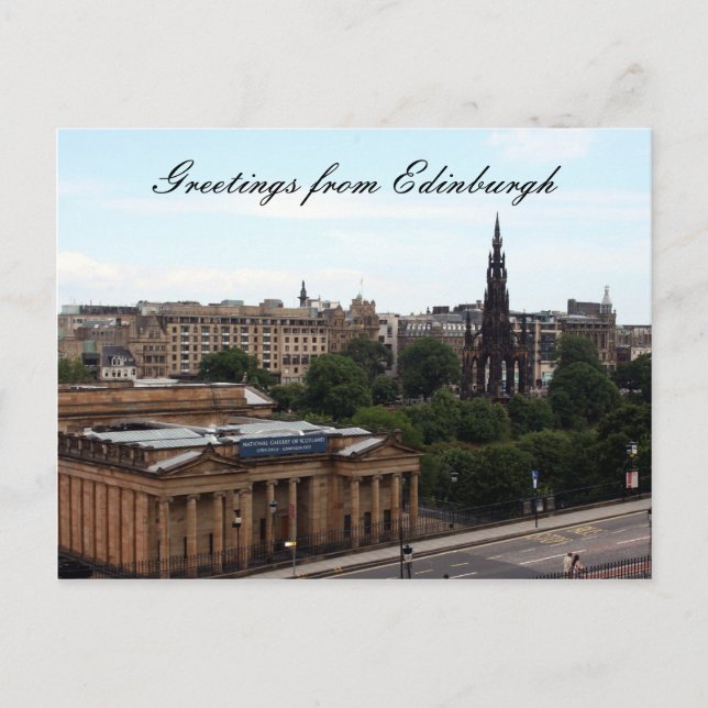 edinburgh gallery postcard (Front)