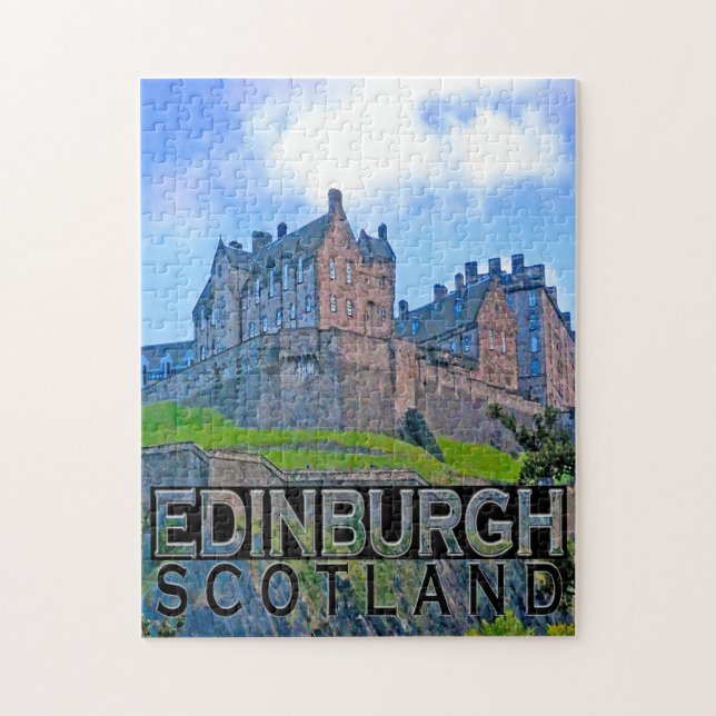 Edinburgh Jigsaw Puzzle (Vertical)