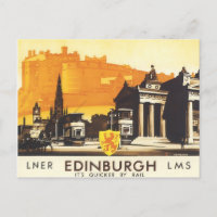 Edinburgh LNER Fine Vintage Travel Poster