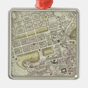 Edinburgh Metal Tree Decoration