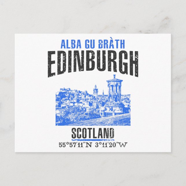 Edinburgh Postcard (Front)