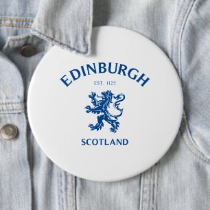EDINBURGH Scotland 6 Cm Round Badge