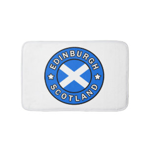 Edinburgh Scotland Bath Mat