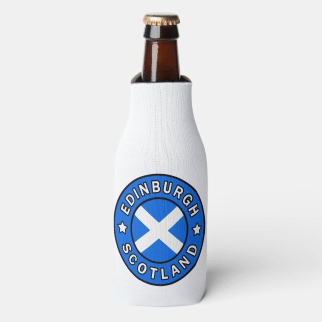 Edinburgh Scotland Bottle Cooler (Bottle Front)