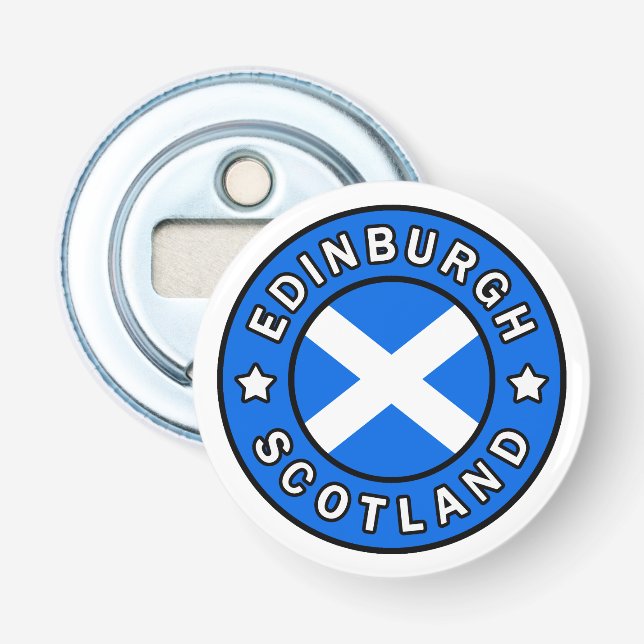 Edinburgh Scotland Bottle Opener (Front)