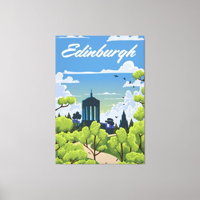Edinburgh Scotland Canvas Print (Front)