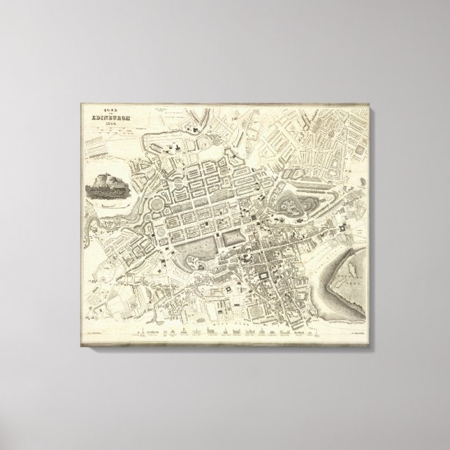 Edinburgh, Scotland Canvas Print (Front)