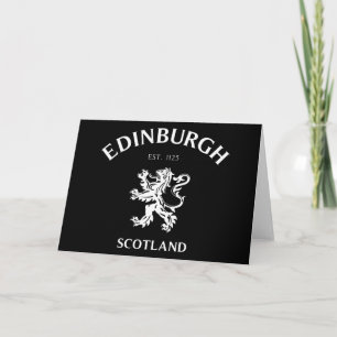 EDINBURGH Scotland Card