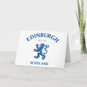 EDINBURGH Scotland Card