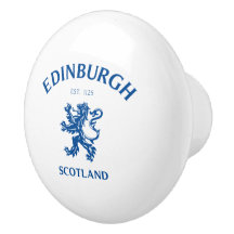 EDINBURGH Scotland Ceramic Knob