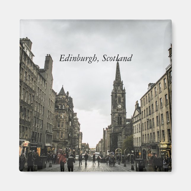 Edinburgh, Scotland cityscape Magnet (Front)
