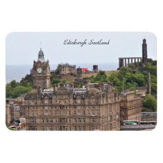 Edinburgh Scotland, Cityscape, photography Magnet