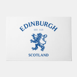EDINBURGH Scotland Doormat