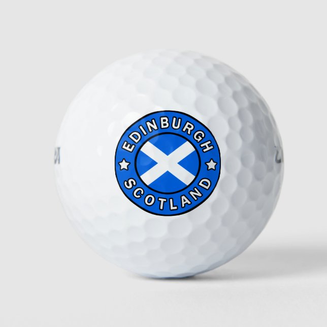 Edinburgh Scotland Golf Balls (Front)