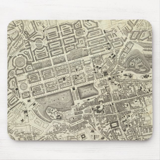 Edinburgh, Scotland Mouse Mat (Front)